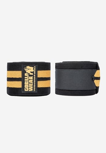 Knee Wraps - Zwart/Goud