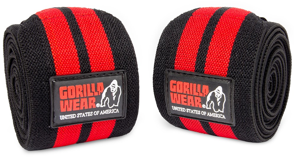 Acerbis Gorilla Knee Guards Black-Red - Buy now, get 17% off