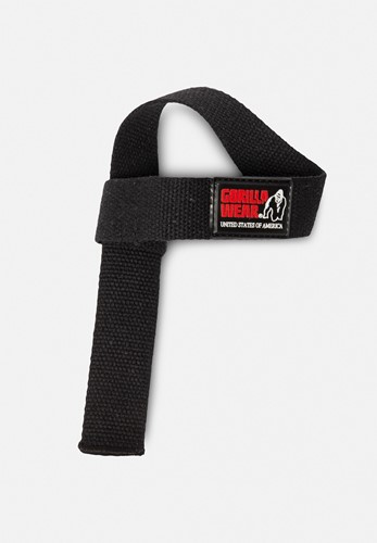 Correas De Levantamiento Sin Acolchado - Negro