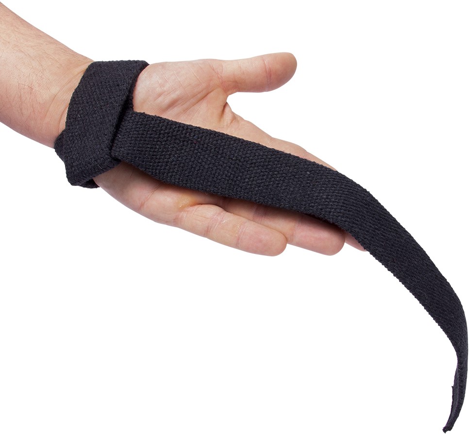 Non-Padded Lifting Straps - Black Gorilla Wear