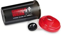 Shaker 700ML Gorilla Wear - Noir/Rouge-3
