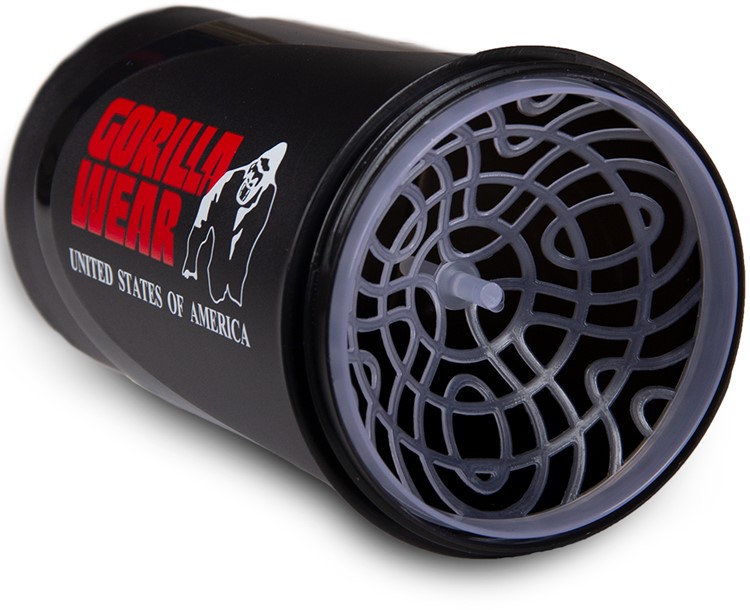 Gorilla Wear Wave Shaker 600ML - Black/Red-3