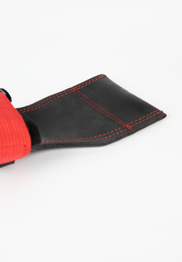 Palm Grip Pads - Black/Red Gorilla Wear