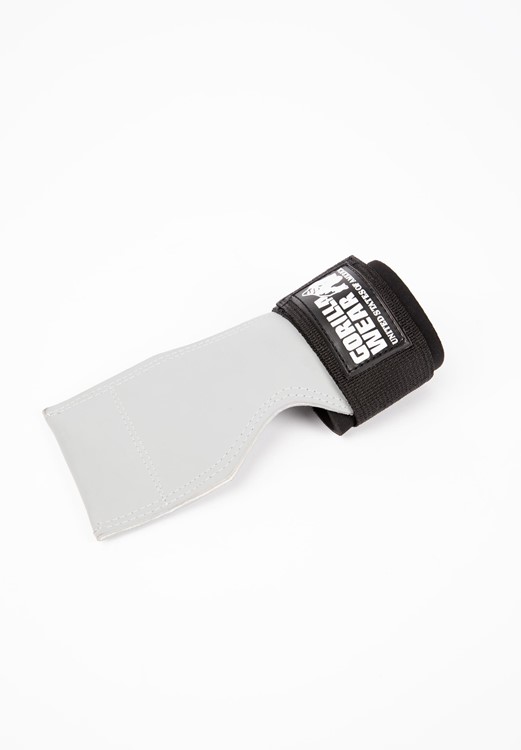 Grips De Levantamiento - Negro/Gris-3