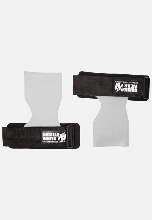 Grips De Levantamiento - Negro/Gris