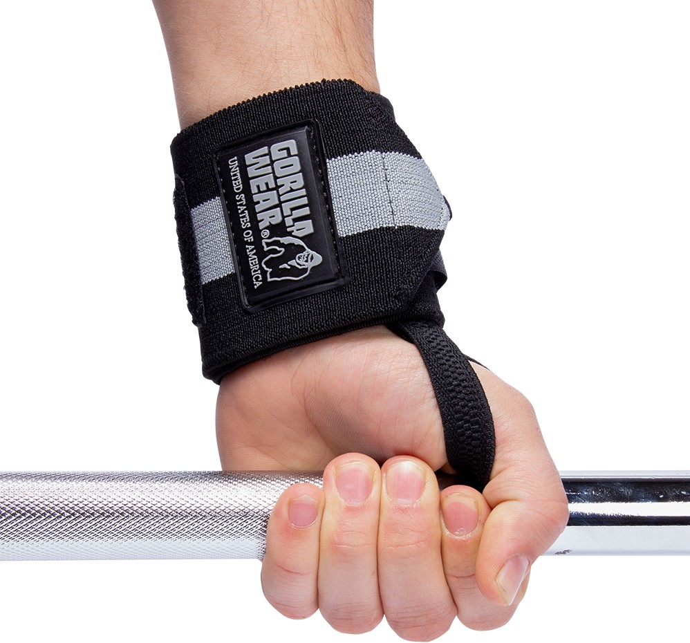 Wrist Wraps Ultra - Black/Gray Gorilla Wear