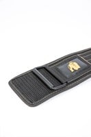 4 inch Nylon Belt Black/Gold
