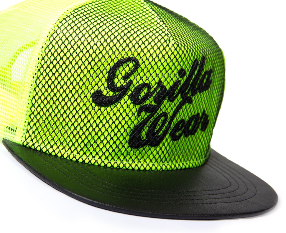 Mesh Cap Neon Lime Gorilla Wear