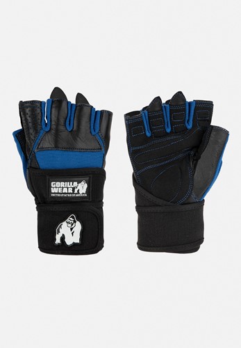 Dallas Guantes De Fitness Con Munequera - Negro/Azul