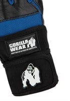 Dallas Wrist Wraps Gloves Black/Blue