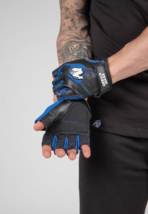 Mitchell Training Gloves Black/Blue