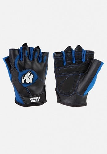 Mitchell Fitnesshandschoenen - Zwart/Blauw