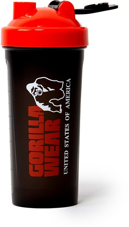 Shaker XXL 1000ML - Schwarz/Rot-2
