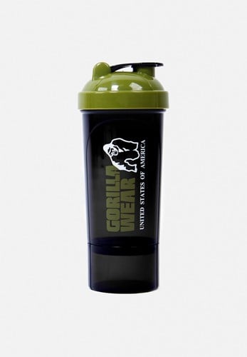 Shaker Compact 400ML - Noir/Vert Armee