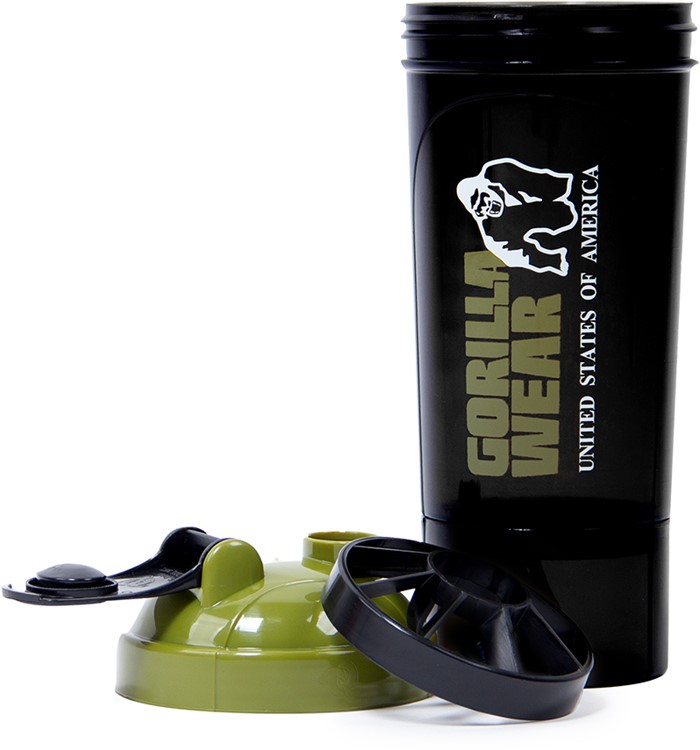 Shaker Compact 400ML - Black/Army Green-3