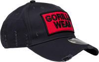 Harrison Cap - Schwarz/Rot-3