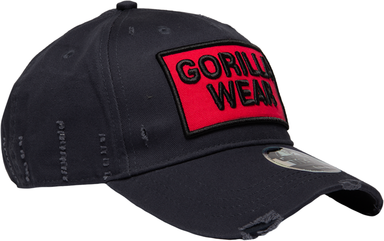 Harrison Cap - Schwarz/Rot-3