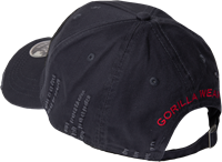 Harrison Cap - Schwarz/Rot-2
