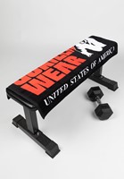 Classic Gym Towel - Black/Red-3