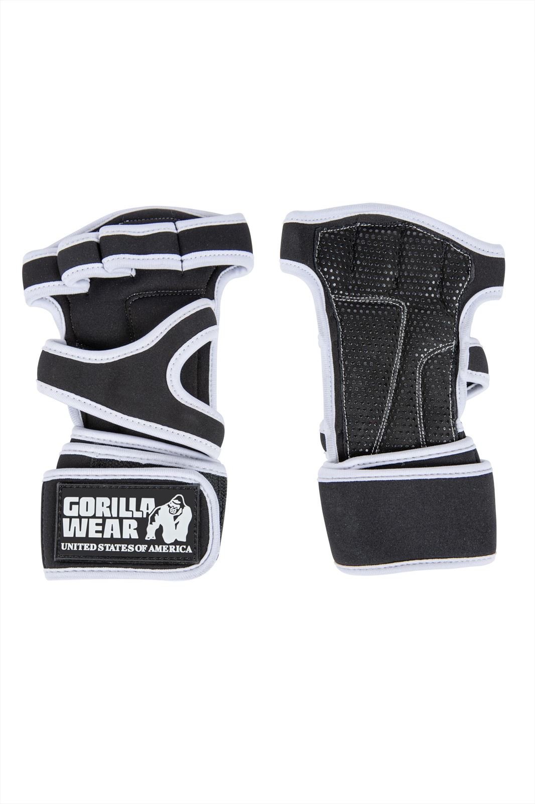 Yuma Weight Lifting Workout Gloves - Black/White - S 6021