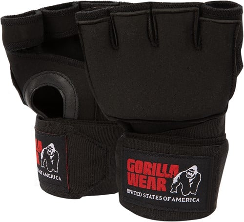 Gel-Handschuh Mit Umschlag - Schwarz/Weiß