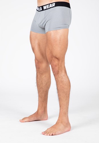 Gorilla Wear Boxers Paquete De 3 - Gris/Azul/Rojo