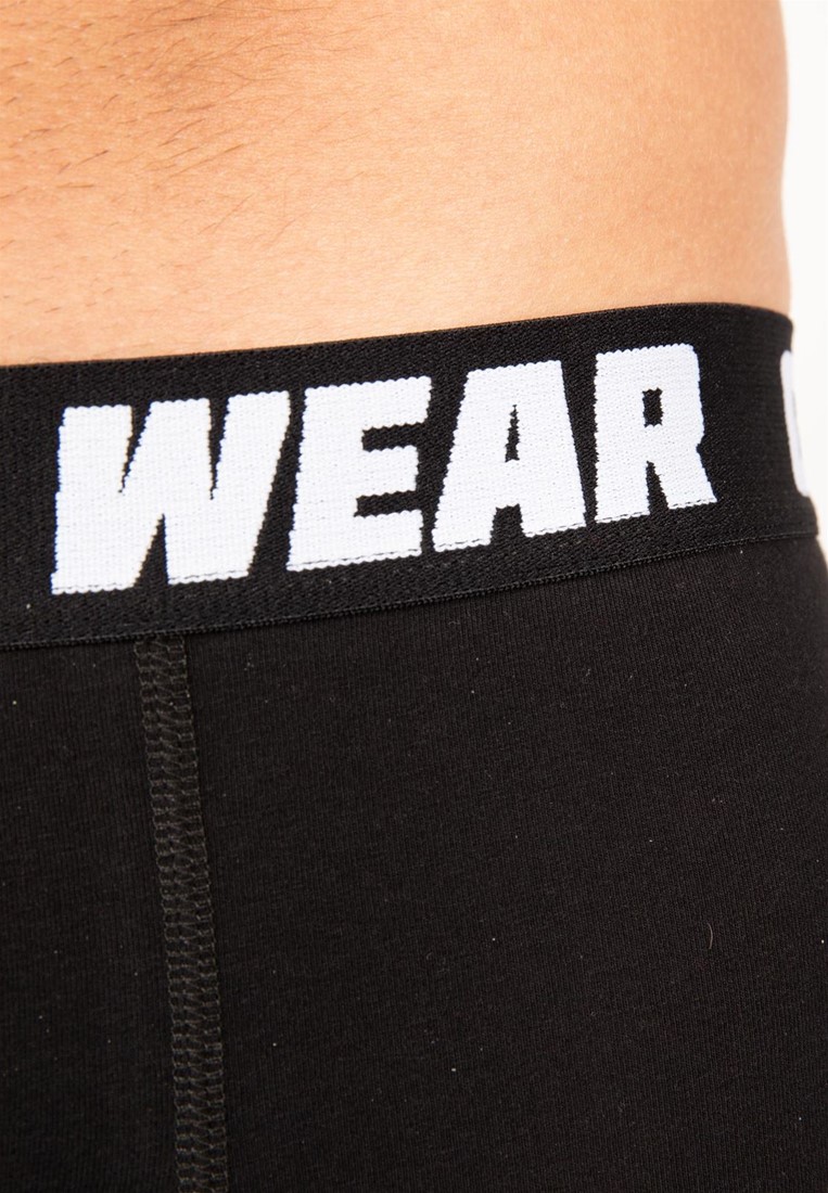 Gorilla Wear Boxershorts 3-Pack - Black Gorilla Wear