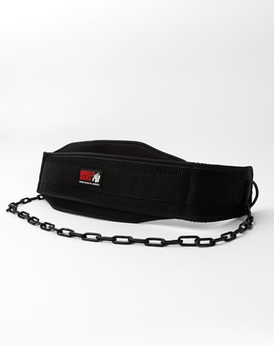 Gorilla Wear Cinturon De Dips De Nylon - Negro
