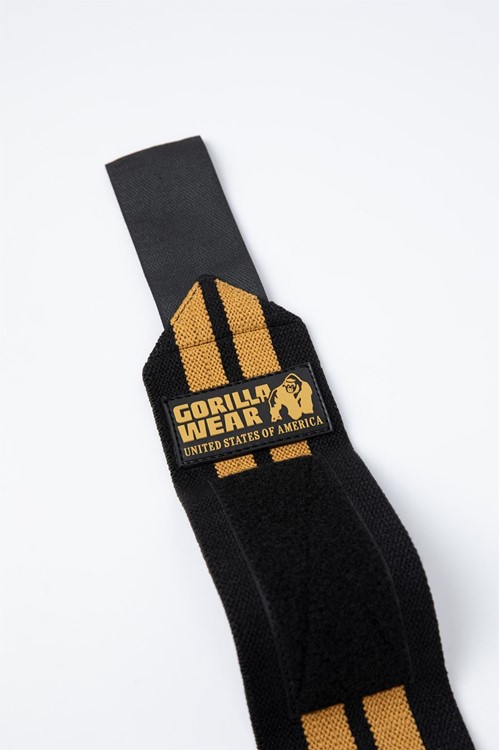 Handgelenkbandagen PRO - Schwarz/Gold-3