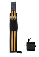 Wrist Wraps PRO - Black/Gold-2