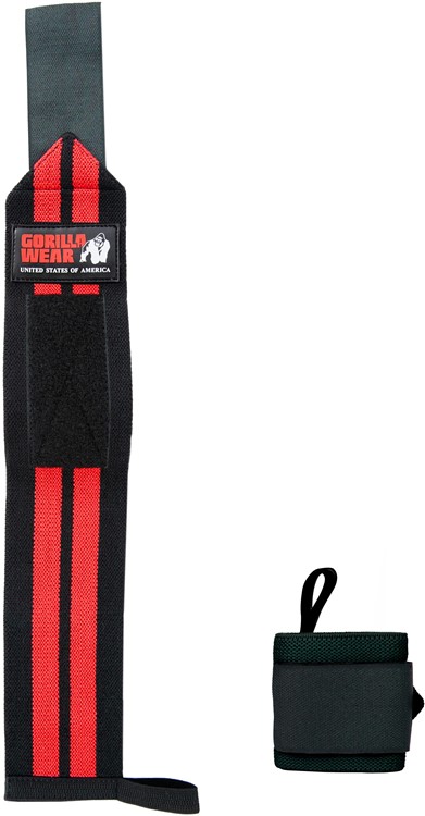 Bandes de Poignet PRO - Noir/Rouge-2