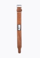 4 Inch Leather Lifting Belt Brown