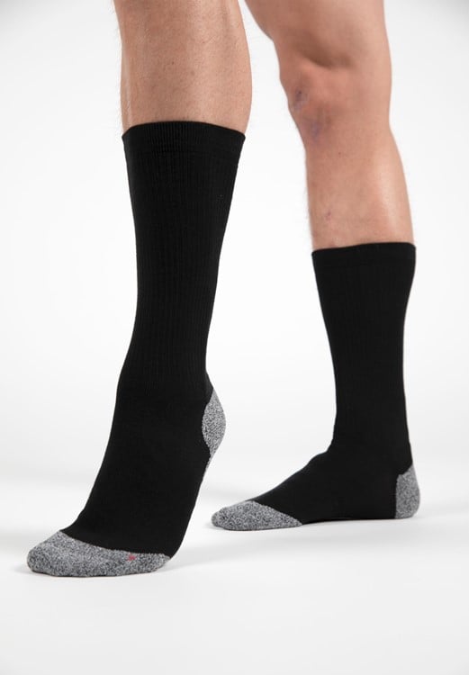 Performance Crew Socks Black