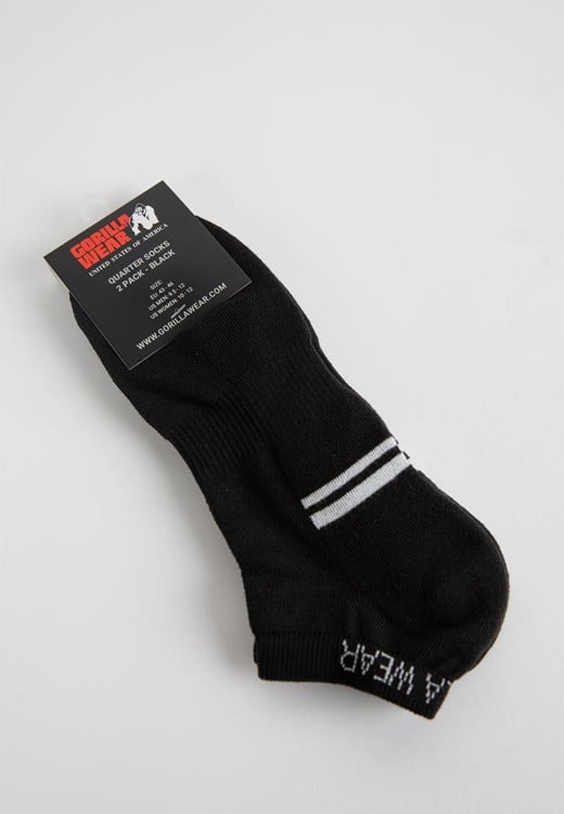 Quarter Socks Black