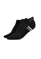 Quarter-Socken 2er-Pack - Schwarz - EU 35-38