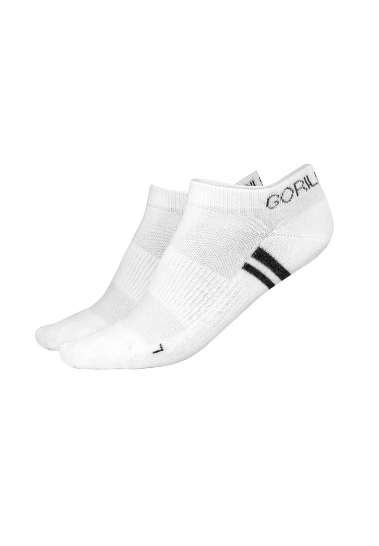 Quarter Socks 2Pack White EU 3942 Gorilla Wear