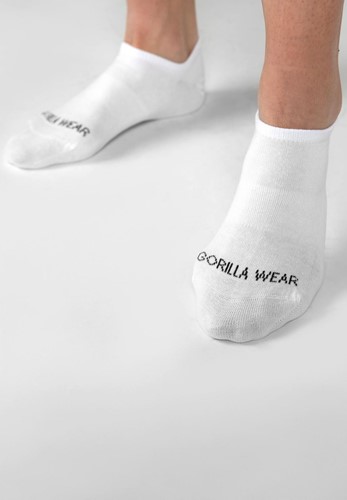 Ankle Socks 2-Pack - White Gorilla Wear