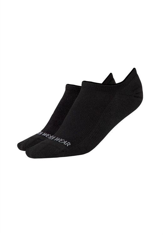 Lot de 2 Chaussettes Basses - Noir - EU 35-38