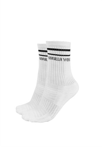 Lot de 2 Chaussettes Crew - Blanc