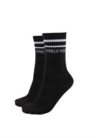 Lot de 2 Chaussettes Crew - Noir - EU 35-38
