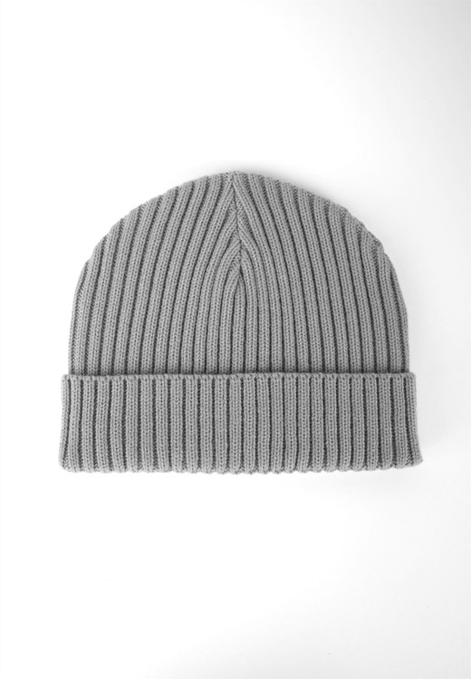 Maine Beanie - Gray Melange-2