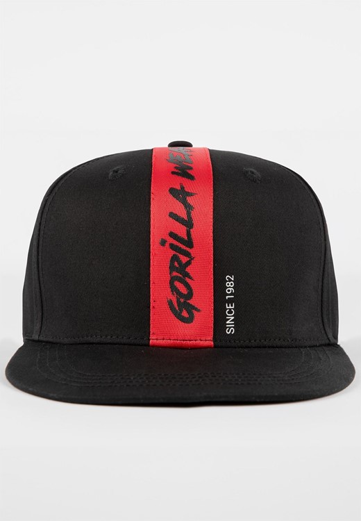 Malone Snapback Cap - Black-2