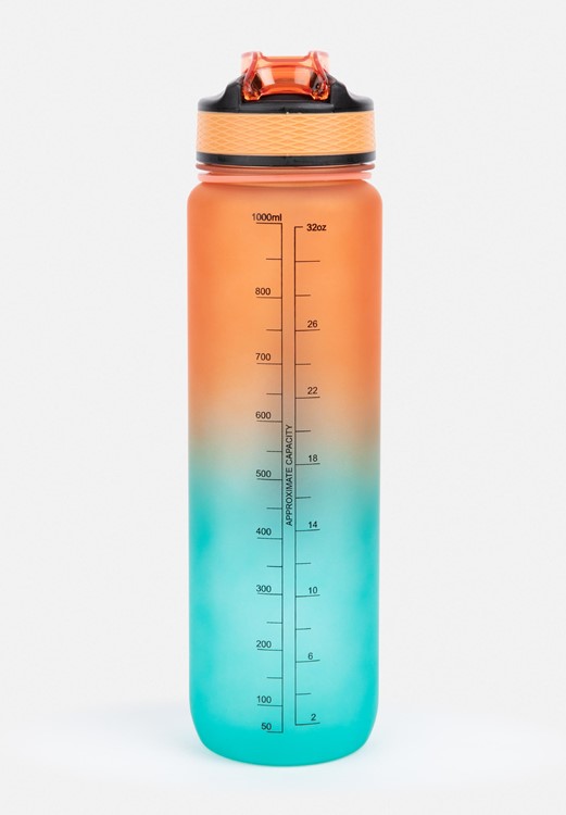 Gradient Water Bottle Green/Orange