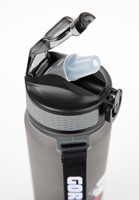Gradient-Wasserflasche 1000ML - Schwarz/Grau-2