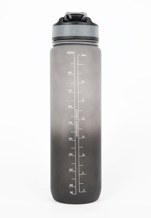 Gradient Water Bottle Black/Gray