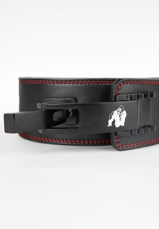 4 Inch Premium Lever Belt Black