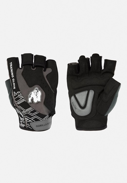 Mitchell Fitnesshandschoenen 2.0 - Zwart/Grijs - S