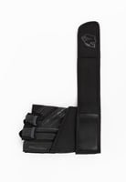 Dallas Wrist Wraps Gloves - Black/Gray