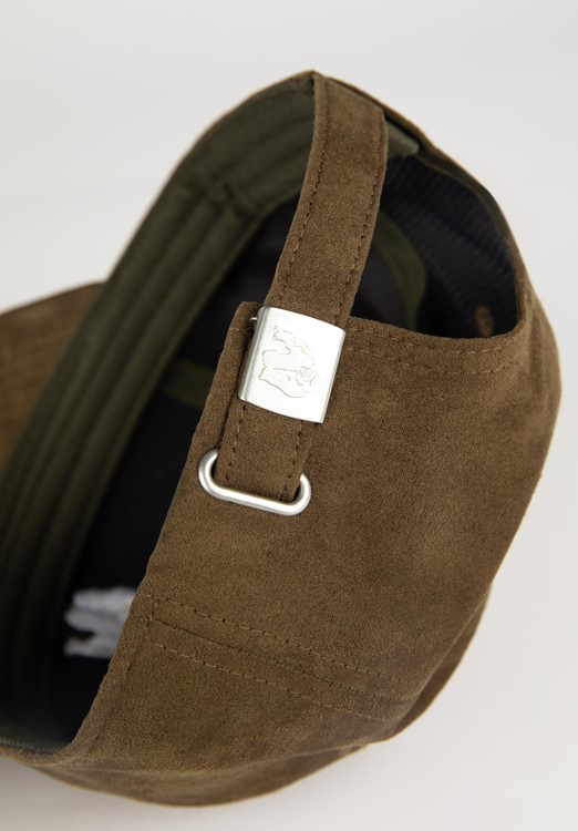 Cody Suede Cap Army Green