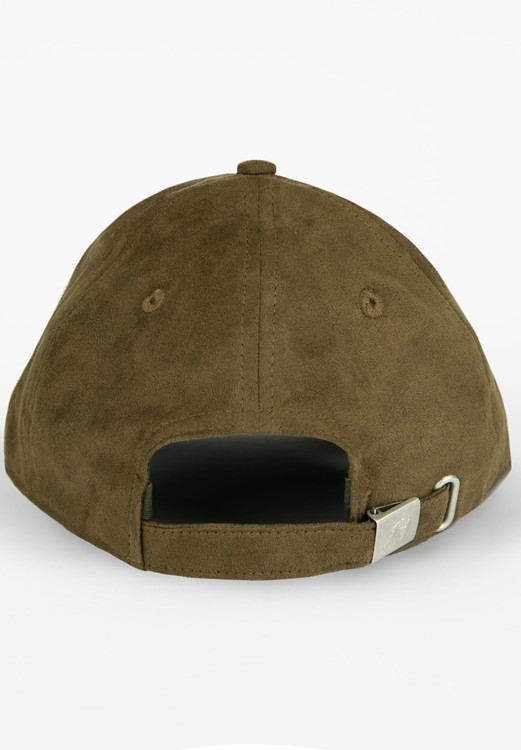 Casquette en Suede - Vert Armee-3